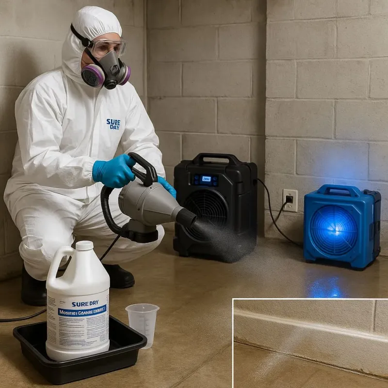 Sanitization and Odor Removal process in Mankato, MN