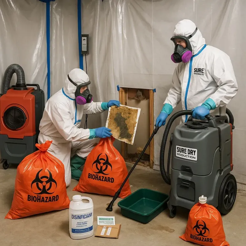 Contaminated Water Handling Protocols process in Mankato, MN