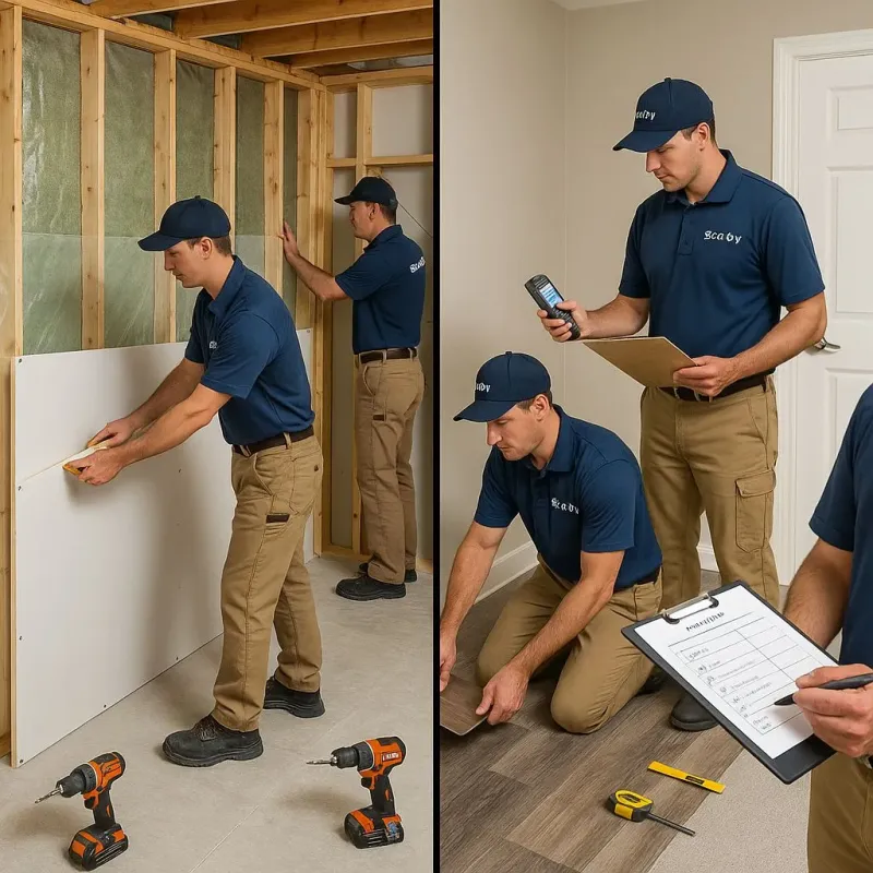 Repairs and Reconstruction process in Mankato, MN